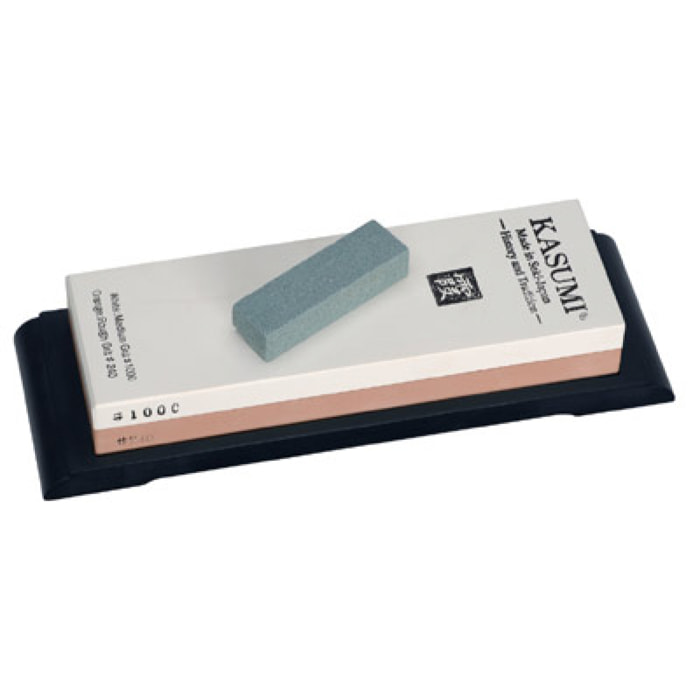 Coffret pierres à aiguiser + guide d'affûtage