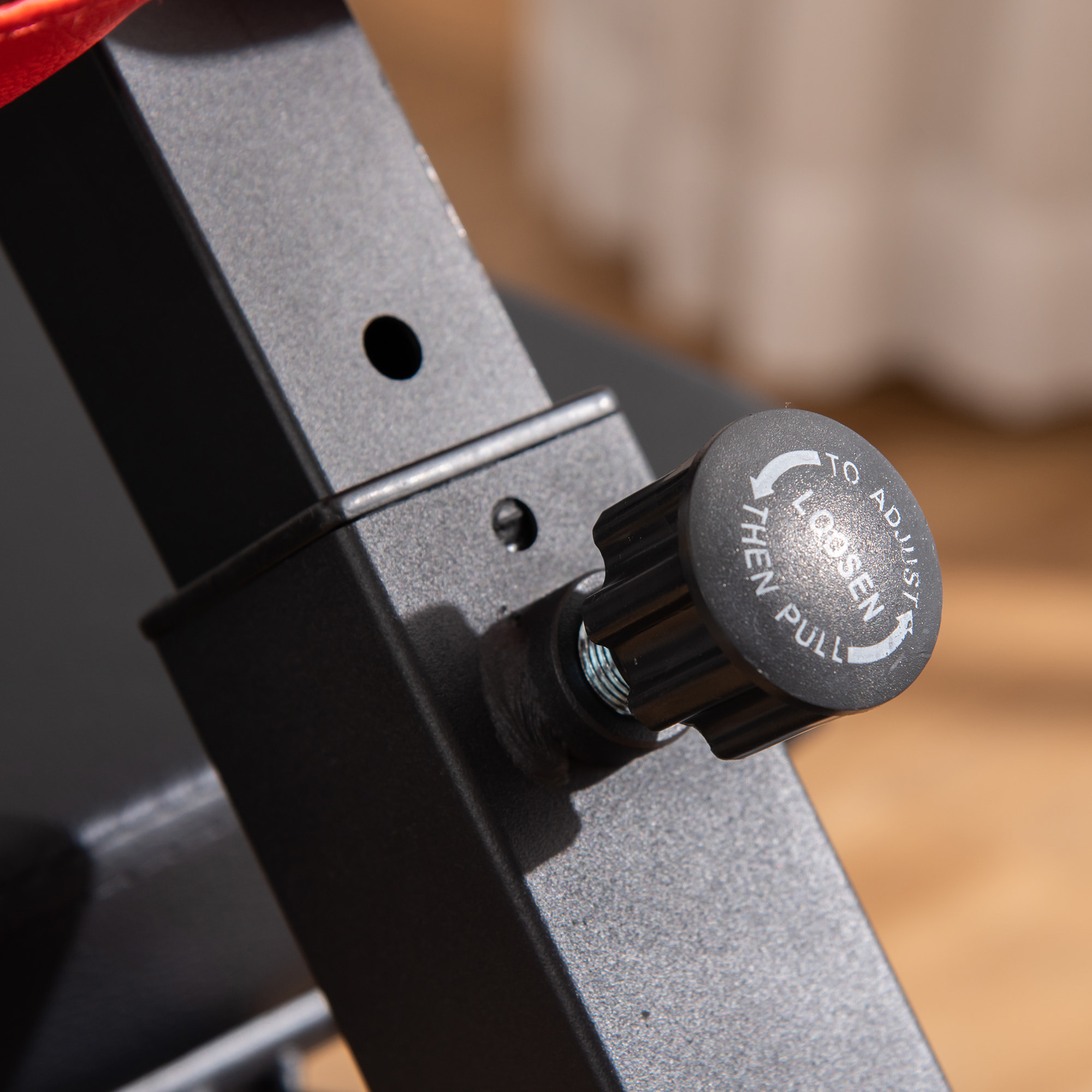 Banco de Pesas Multifuncional Banquillo de Gimnasio Completo Respaldo Inclinable en 3 Posiciones y Altura Ajustable Carga 300 kg 64x146x73,5-85 cm Negro