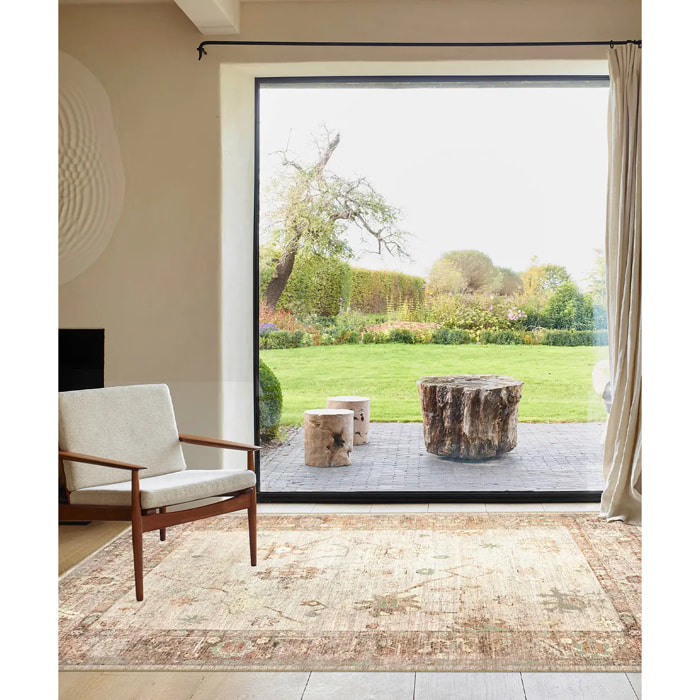 Tappeto stile vintage Ziegler stile persiano salotto sala ingresso