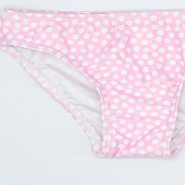 BIKINI ROSA DE TOPITOS CON VOLANTES