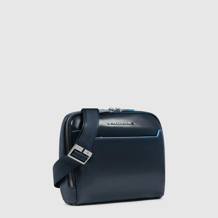 Piquadro Borsello in pelle schermato con protezione RFID