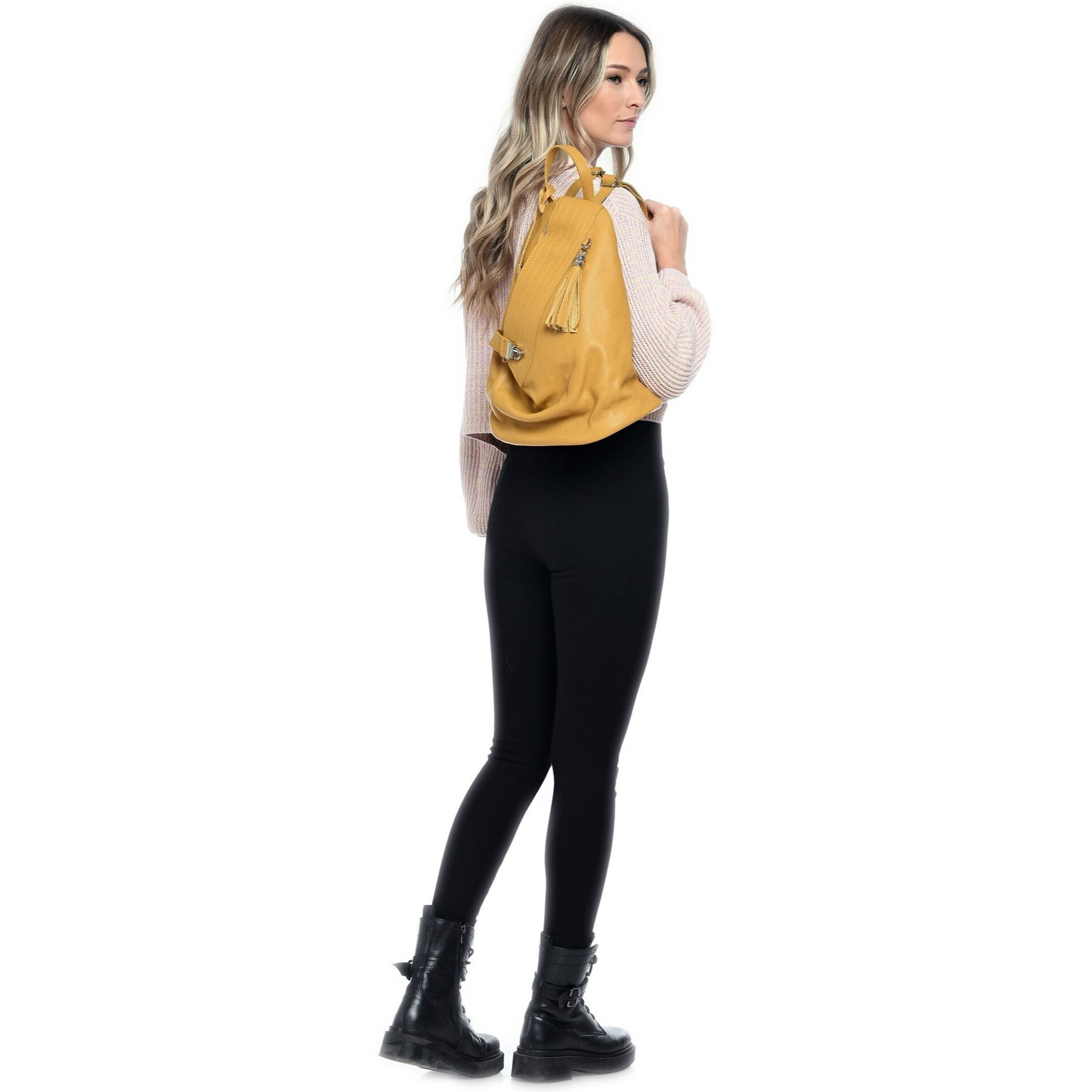 Zaino Anna Luchini Giallo