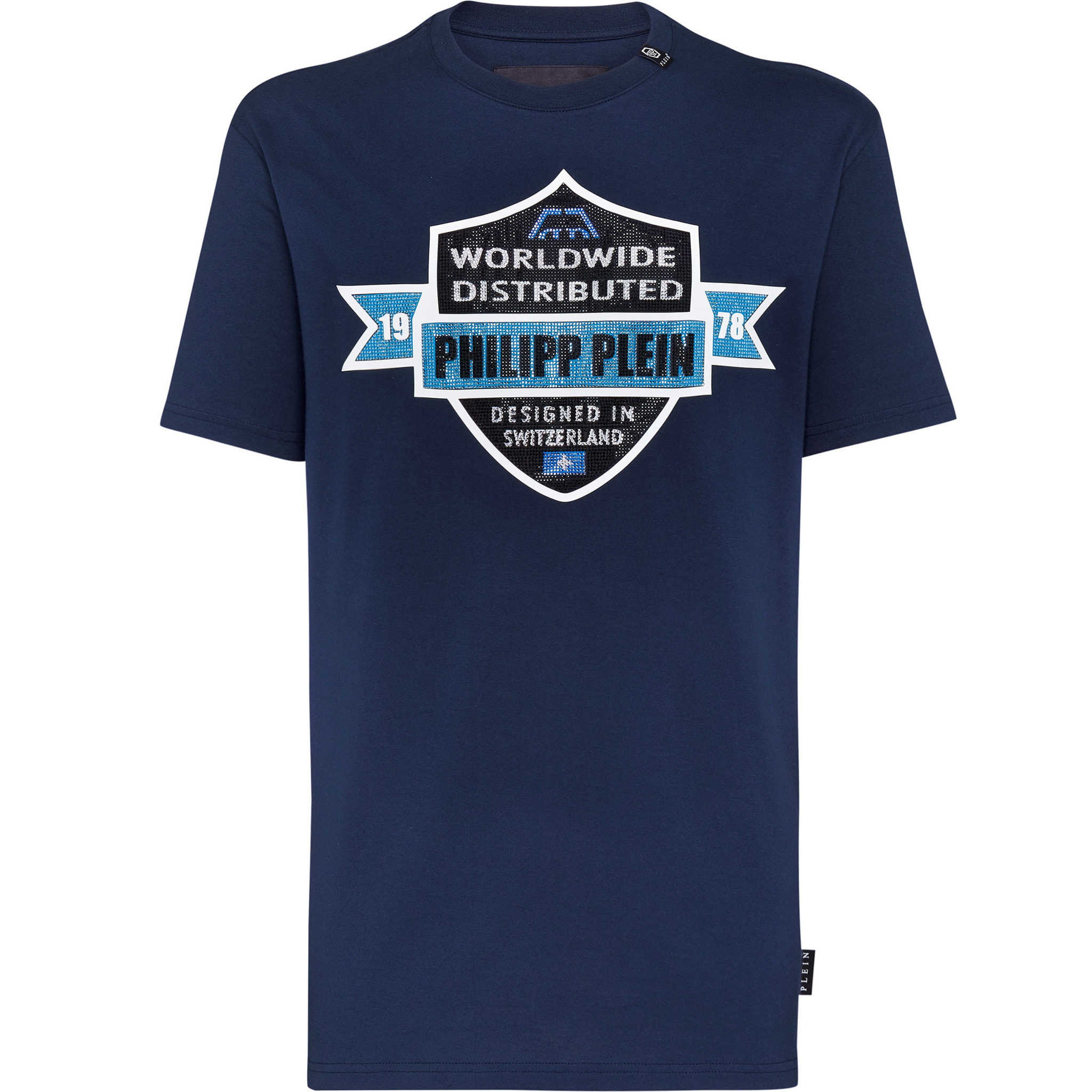PHILIPP PLEIN T-shirt girocollo a maniche corte CREST