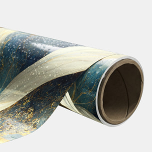 Rouleau revêtement adhésif imperméable - Sticker lavable plan de travail - ÉPOXY CAYUGA