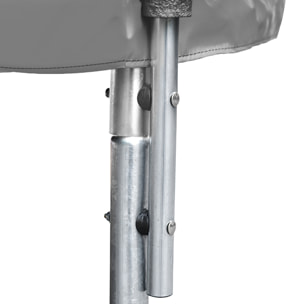 Trampoline réversible avec accessoires -