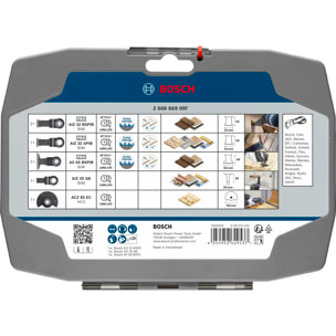 Coffrets d'accessoires pour outils multifonctions Wood - BOSCH - 2608669097