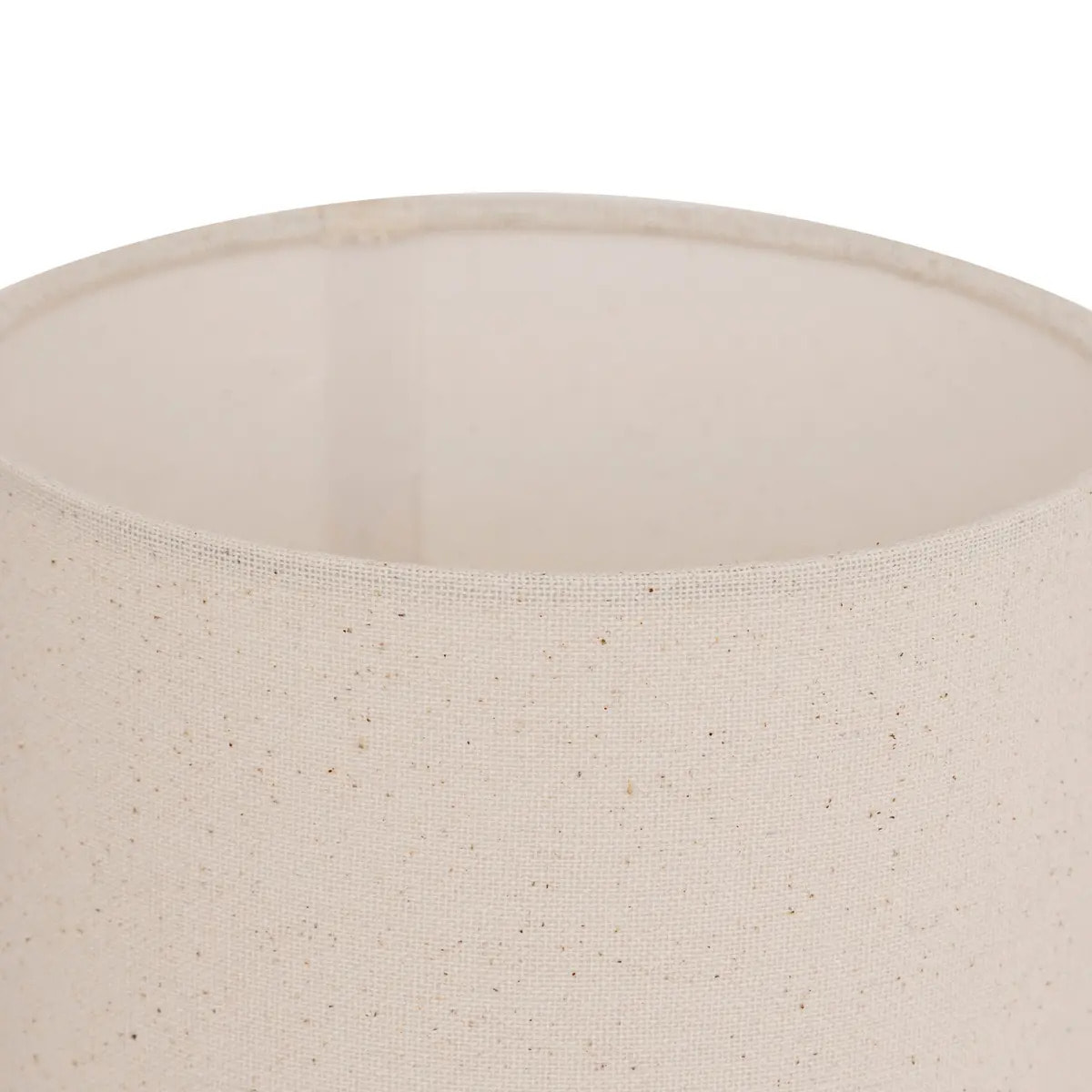 Lampe à poser champignon secteur Rafa beige H37cm