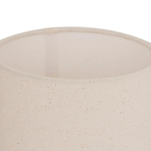 Lampe à poser champignon secteur Rafa beige H37cm