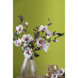 Magnolia Giapponese. Altezza 88 Cm - Pezzi 2 - 30X88X16cm - Colore: Altro - Bianchi Dino - Fiori Artificiali