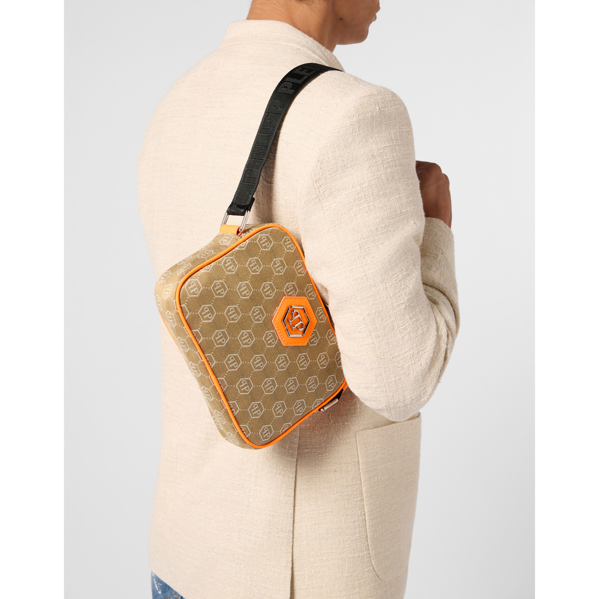 PHILIPP PLEIN Belt Bag Jacquard Monogram