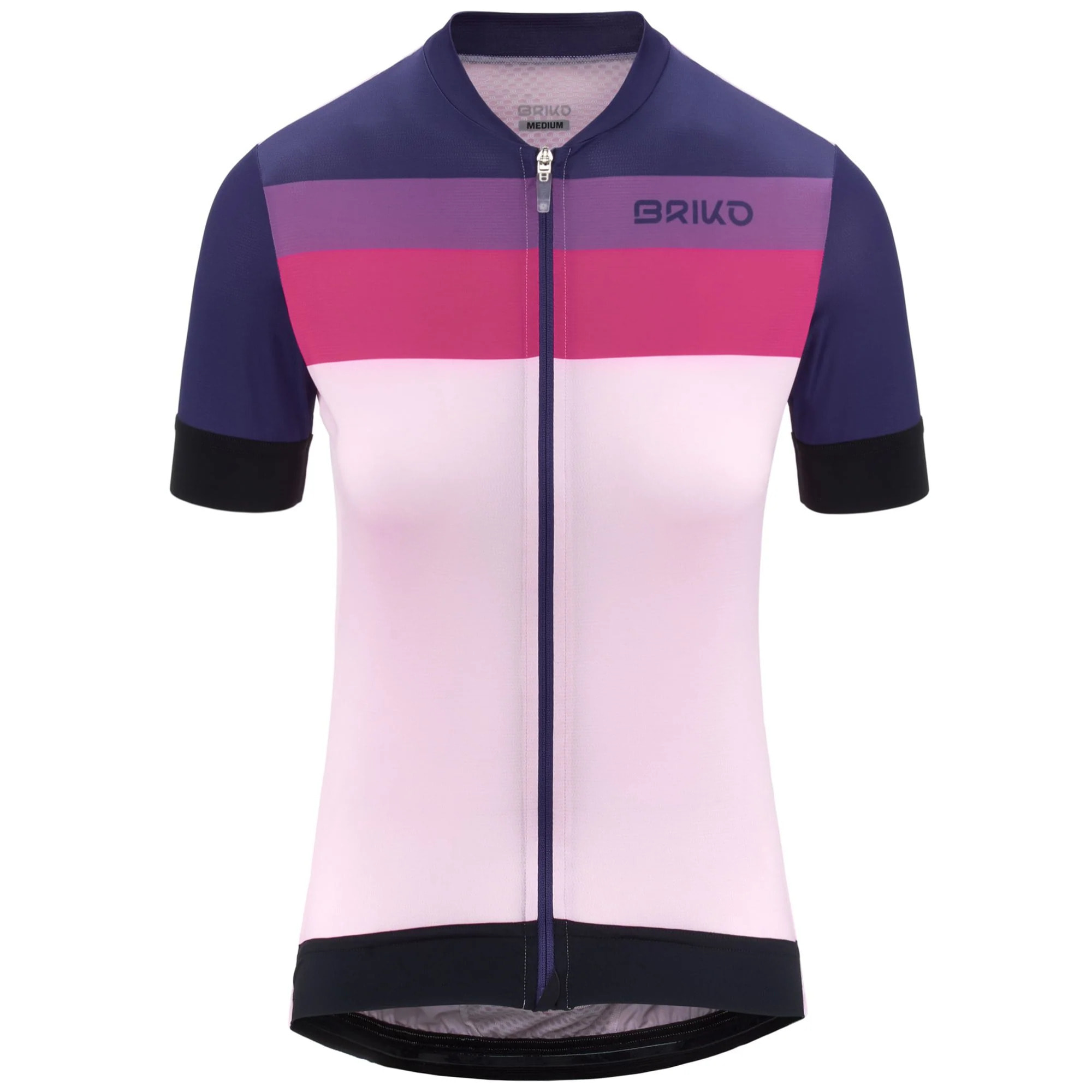 Maglie gioco Briko Donna Viola JERSEYKA STRIPE LADY