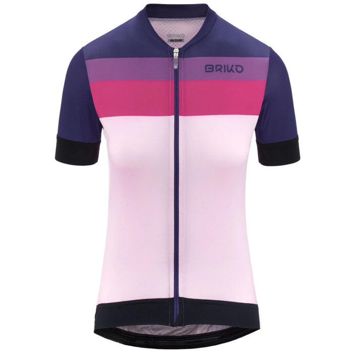 Maglie gioco Briko Donna Viola JERSEYKA STRIPE LADY