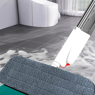 Mopa con pulverizador, depósito de líquido y cabezal giratorio 360º.