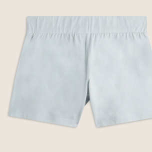 Shorts sportivi in jersey di cotone organico