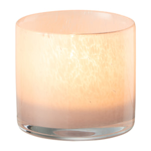 J-Line photophore Jade - verre - rose - small