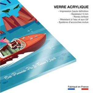 Tableau voyage à capri Tableau plexiglas