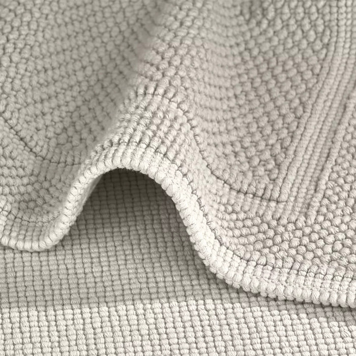 Tapis de bain pur coton 1700 g/m² uni ivoire Antica ivoire