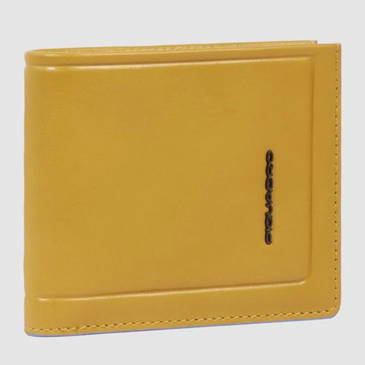 Piquadro Portafogli con portamonete, porta carte di credito, volantino staccabile e protezione RFID