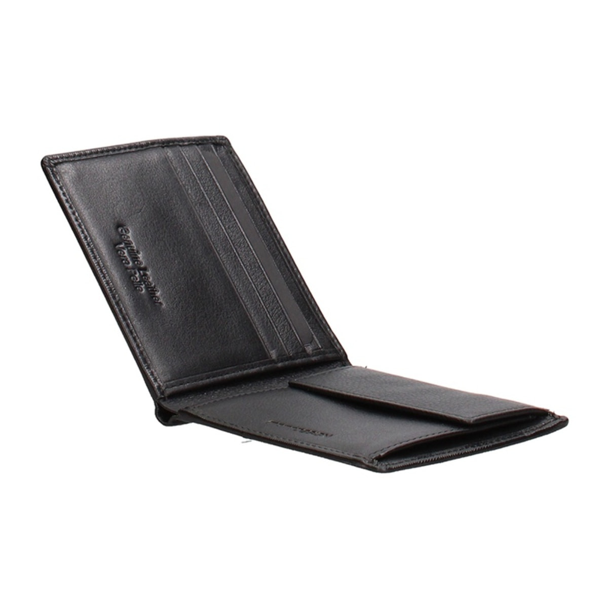 Portafoglio uomo in vera pelle - Modello Bryson Nova - Casual - 9.0 x 10.7 x 1.5 cm