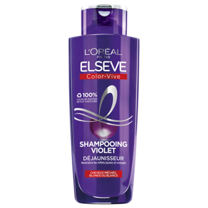 Lot de 12 - L'Oréal Paris Elseve Color Vive Shampooing Violet Déjaunisseur 200ml