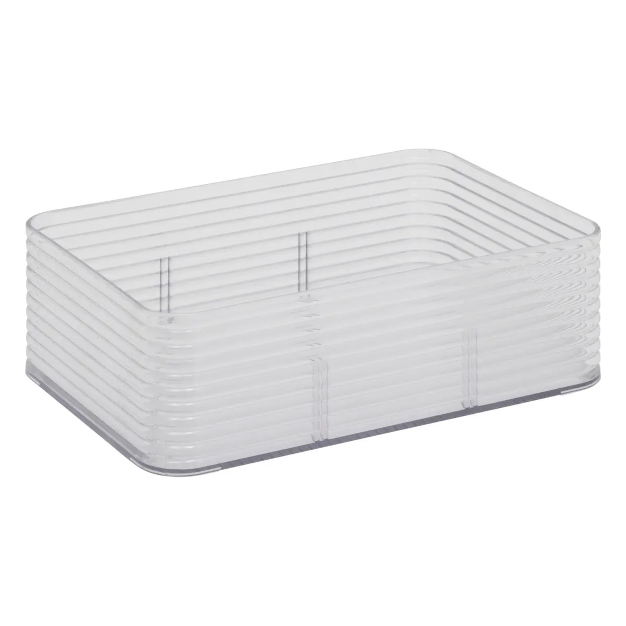 Organisateur "Plastor" 3 compartiments gris 22,5x15,3cm