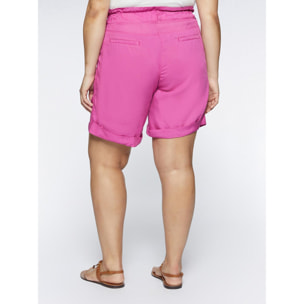 Fiorella Rubino - Pantalones cortos de TENCEL™ - Fuchsia