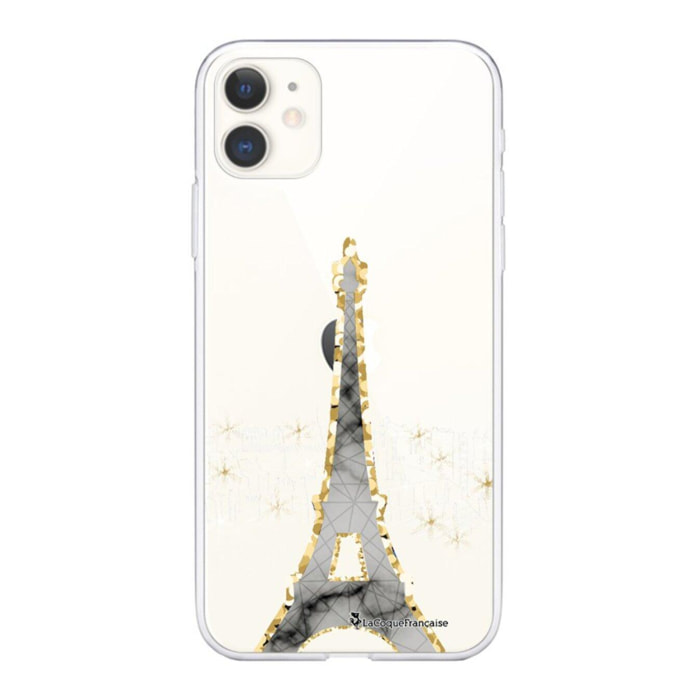 Coque iPhone 11 silicone transparente Illumination de paris ultra resistant Protection housse Motif Ecriture Tendance La Coque Francaise