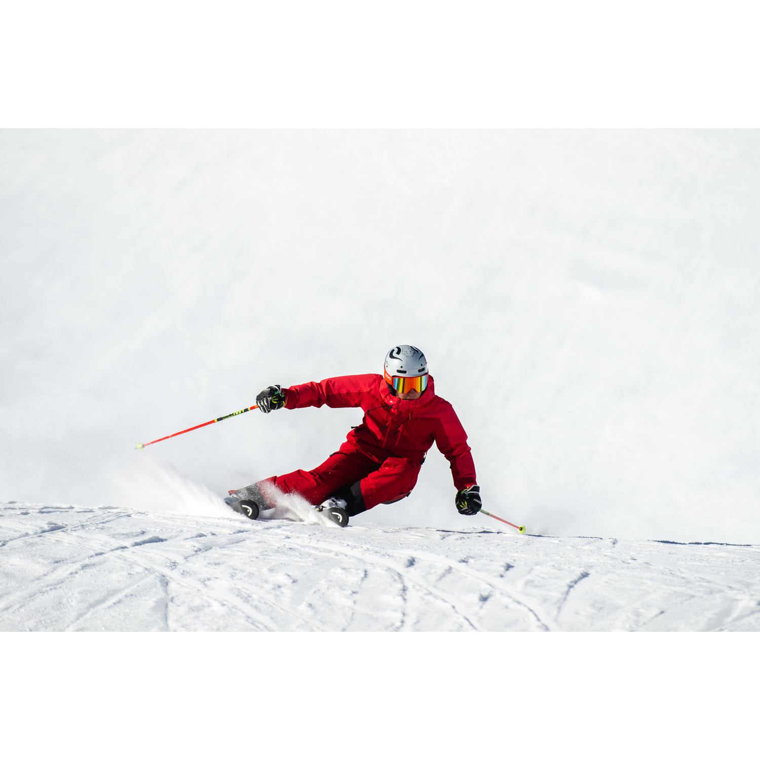 Pantalones para hombre ECOON ECOExplorer Pants Men - Rojo