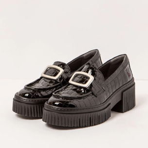 Zapatos con tacón 1372 HORASAN BLACK/YORK color Black