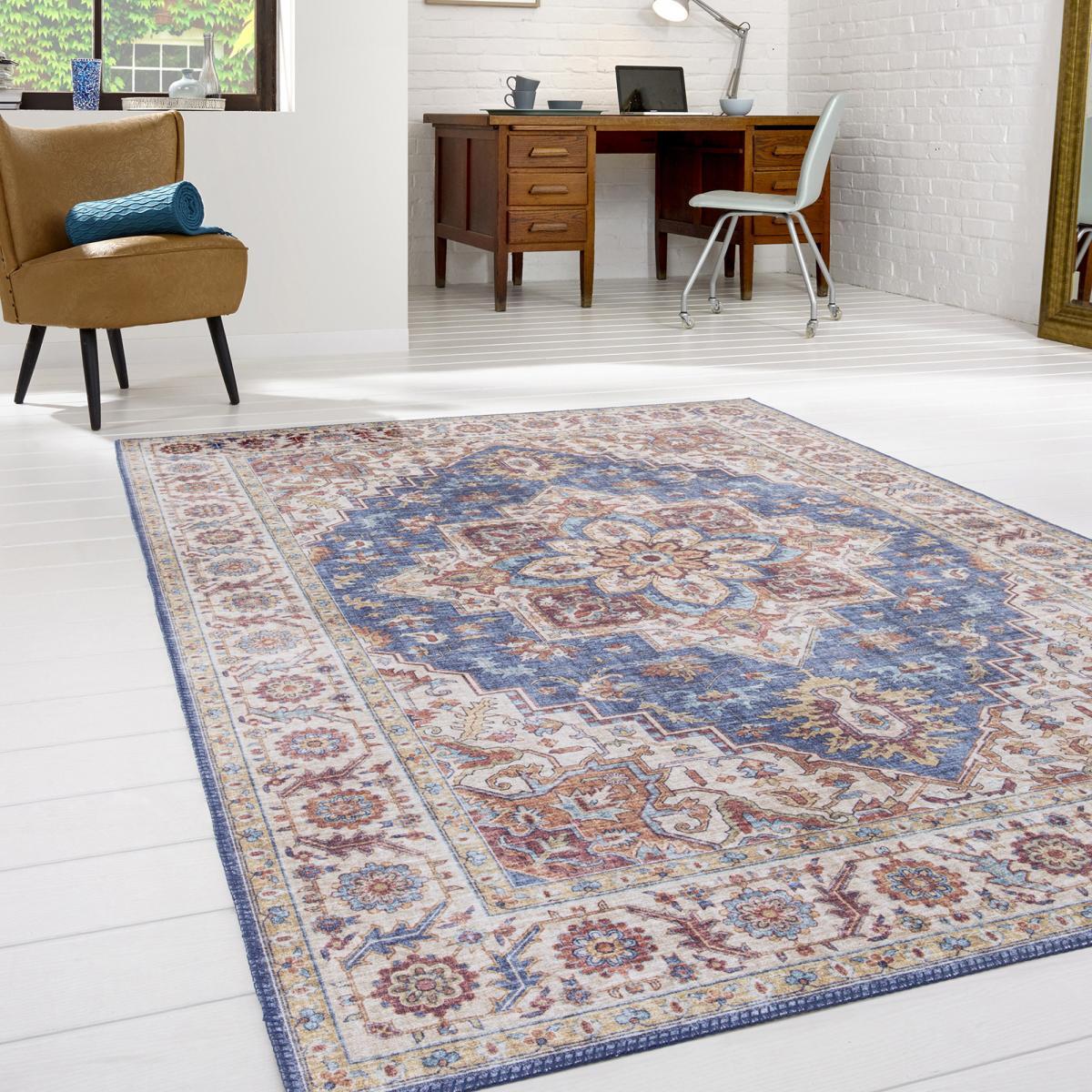 Tapis salon et chambre tissé motif oriental BALE