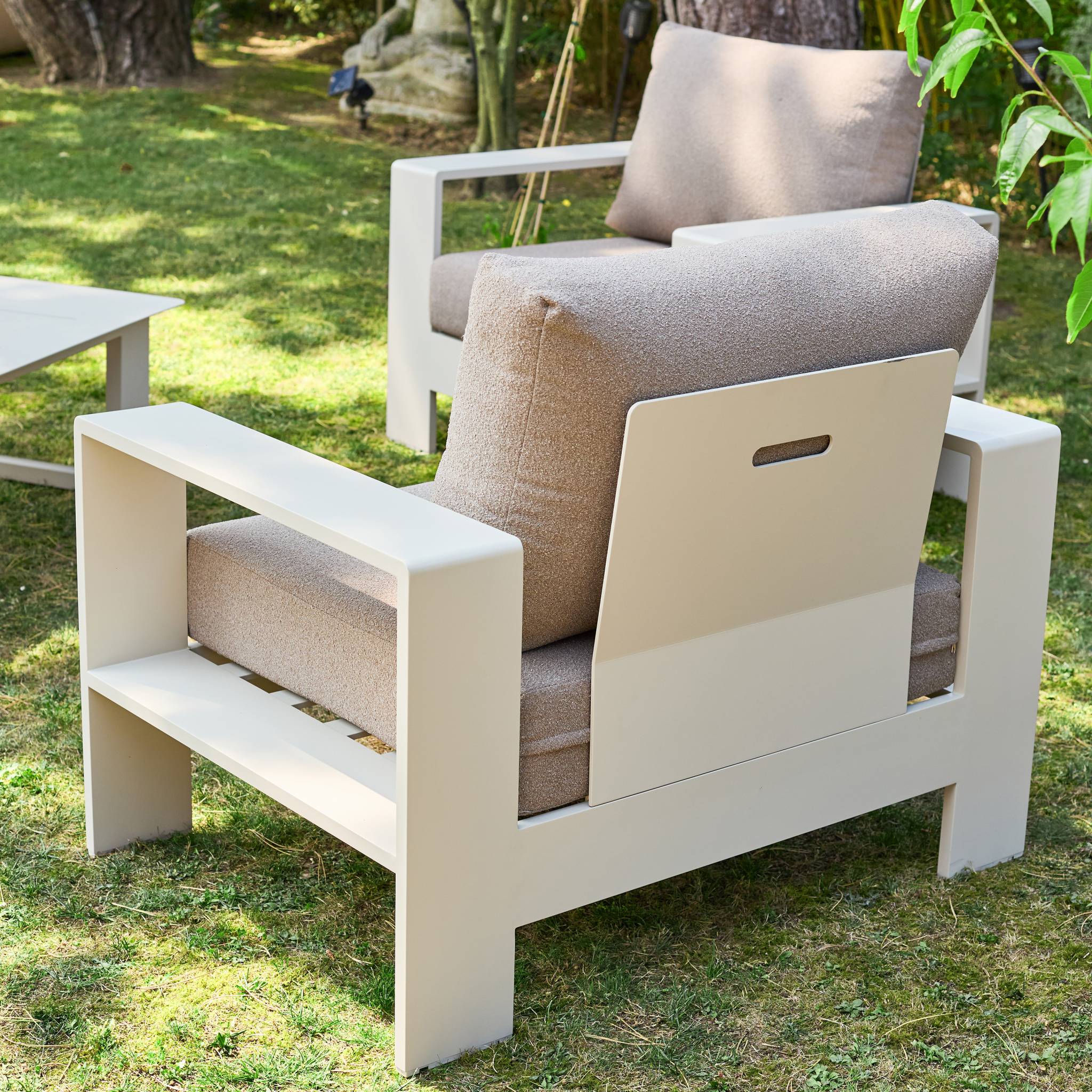 Salon de jardin aluminium 5 places ALORE