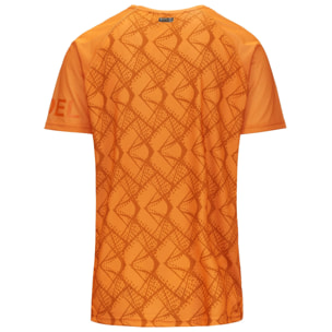 Maglie gioco Kappa Uomo Kombat Padel Edago Arancione