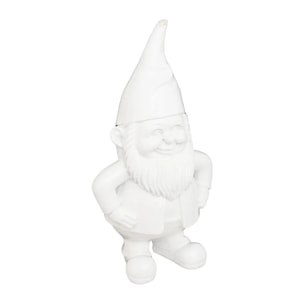 Statue nain de jardin déco extérieur Anao H.30cm résine assorti