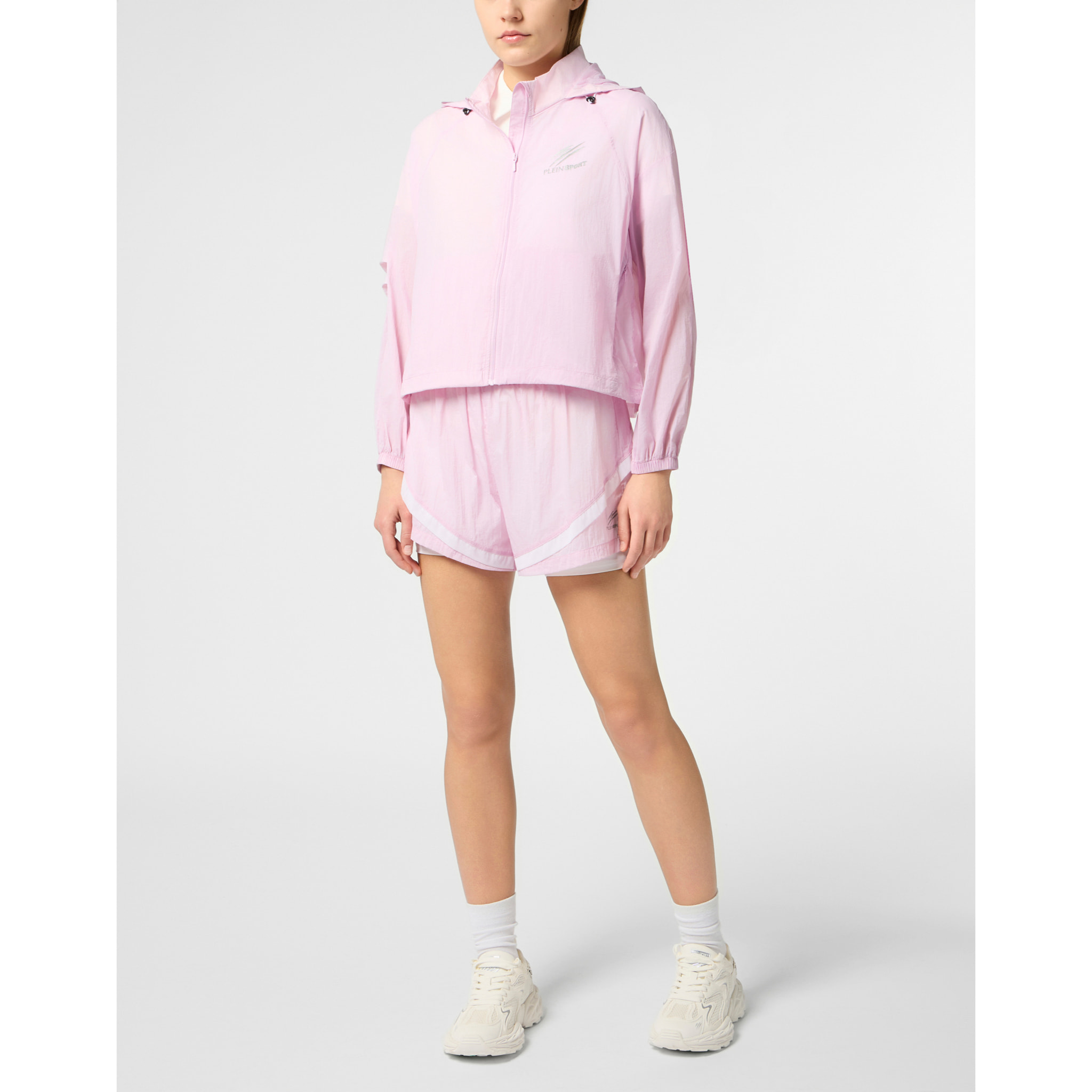 PLEIN SPORT Windbreaker Jacket Scratch