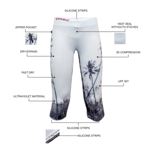 TRAUSER WATERSPORT 3/4 DE LARGO PARA MUJER BLUEBALL