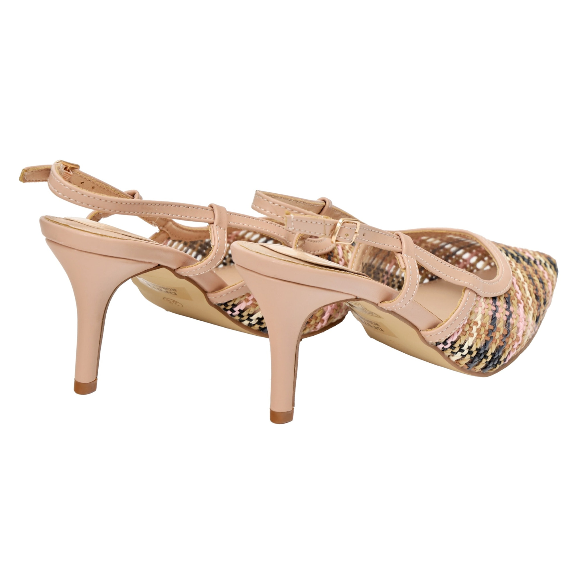 Decolletè con cinturino regolabile - tacco 8,5 cm