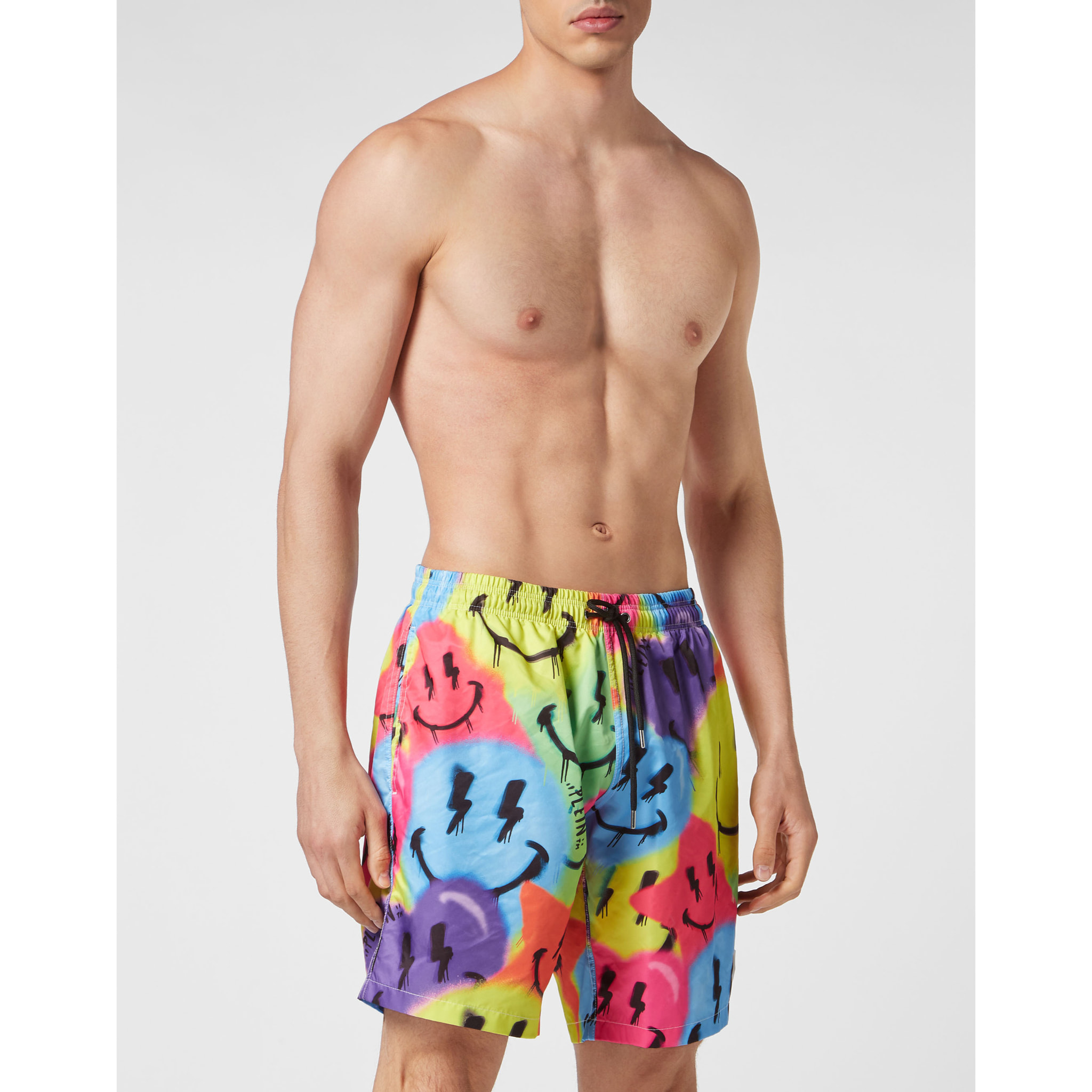 PHILIPP PLEIN Swim Trunks SMILE