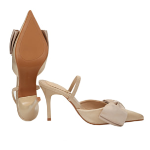 Decollete con fiocco - tacco 10,0 cm