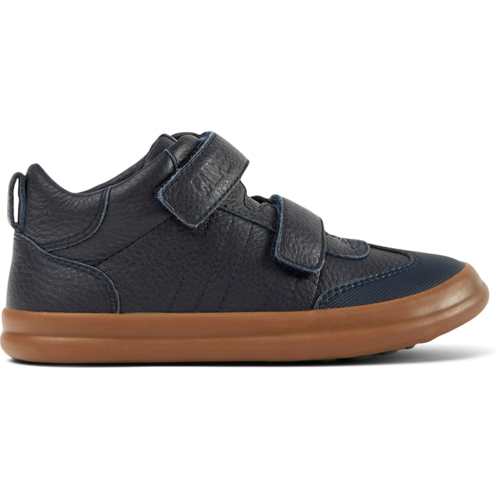 Sneakers - CAMPER Pursuit - Blu - Pelle liscia / Tessuto tecnico