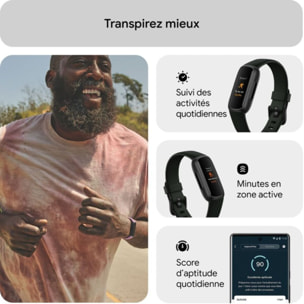 Bracelet connecté FITBIT Inspire 3 Noir