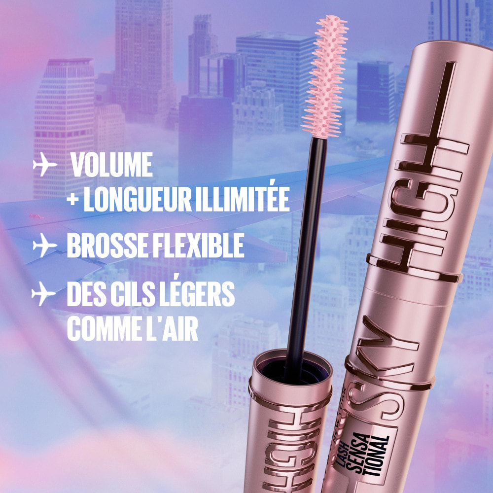 Maybelline New York Mascara Sky High Pink Air