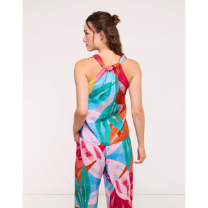 Blusa Sin Mangas Multicolor - Natur