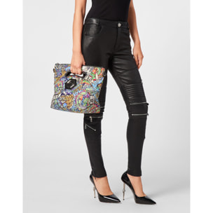 PHILIPP PLEIN Handle Bag TATTOO