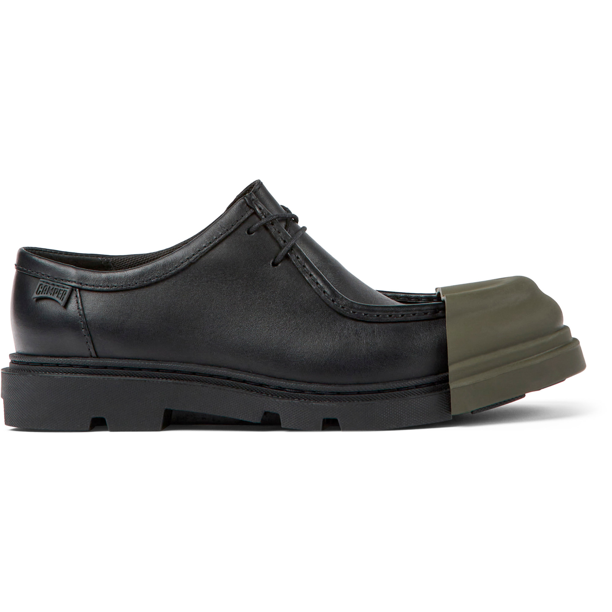 Zapatos de cordones - CAMPER Junction - Negro - Cuero liso