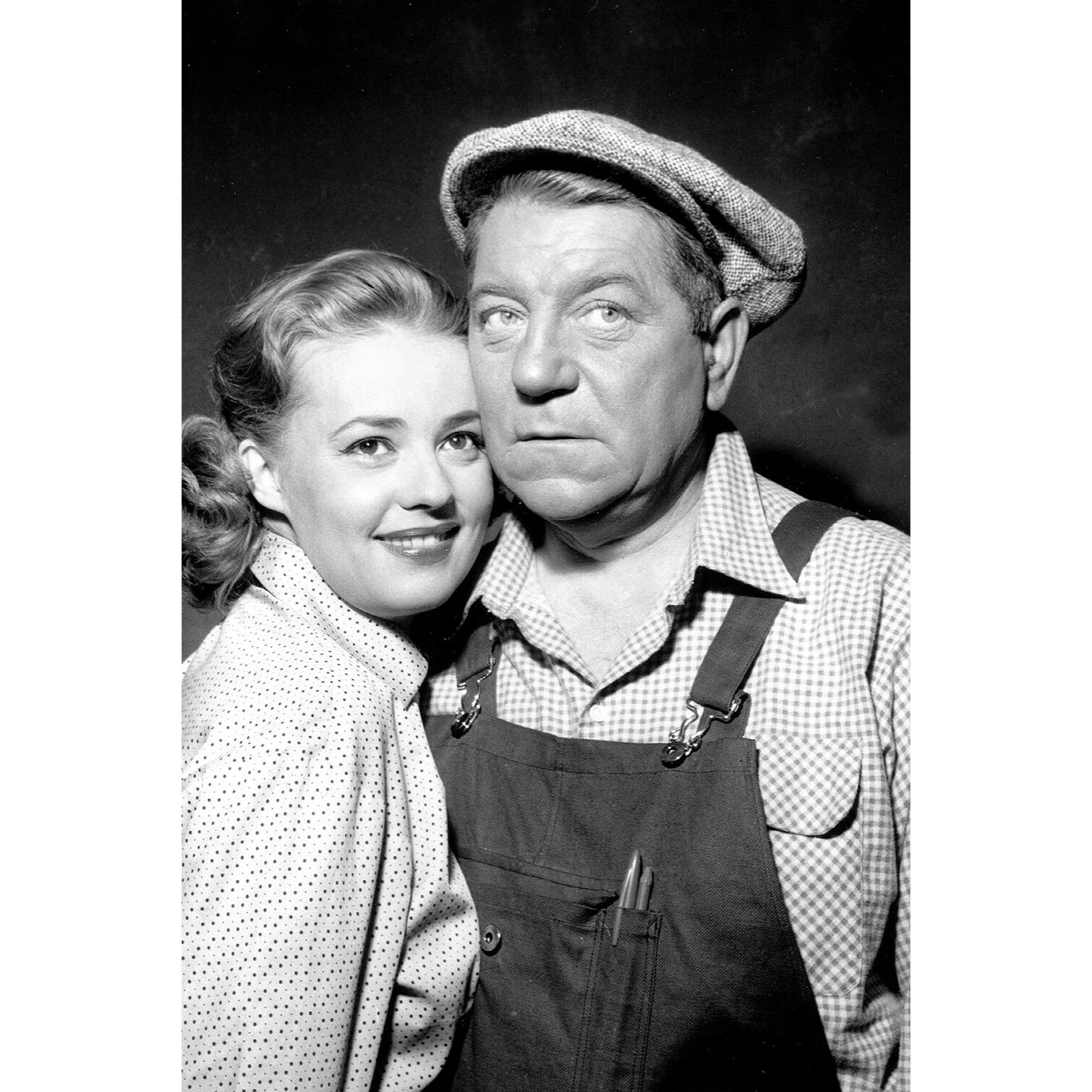 Tableau jeanne moreau et jean gabin  Tableau alu Dibond