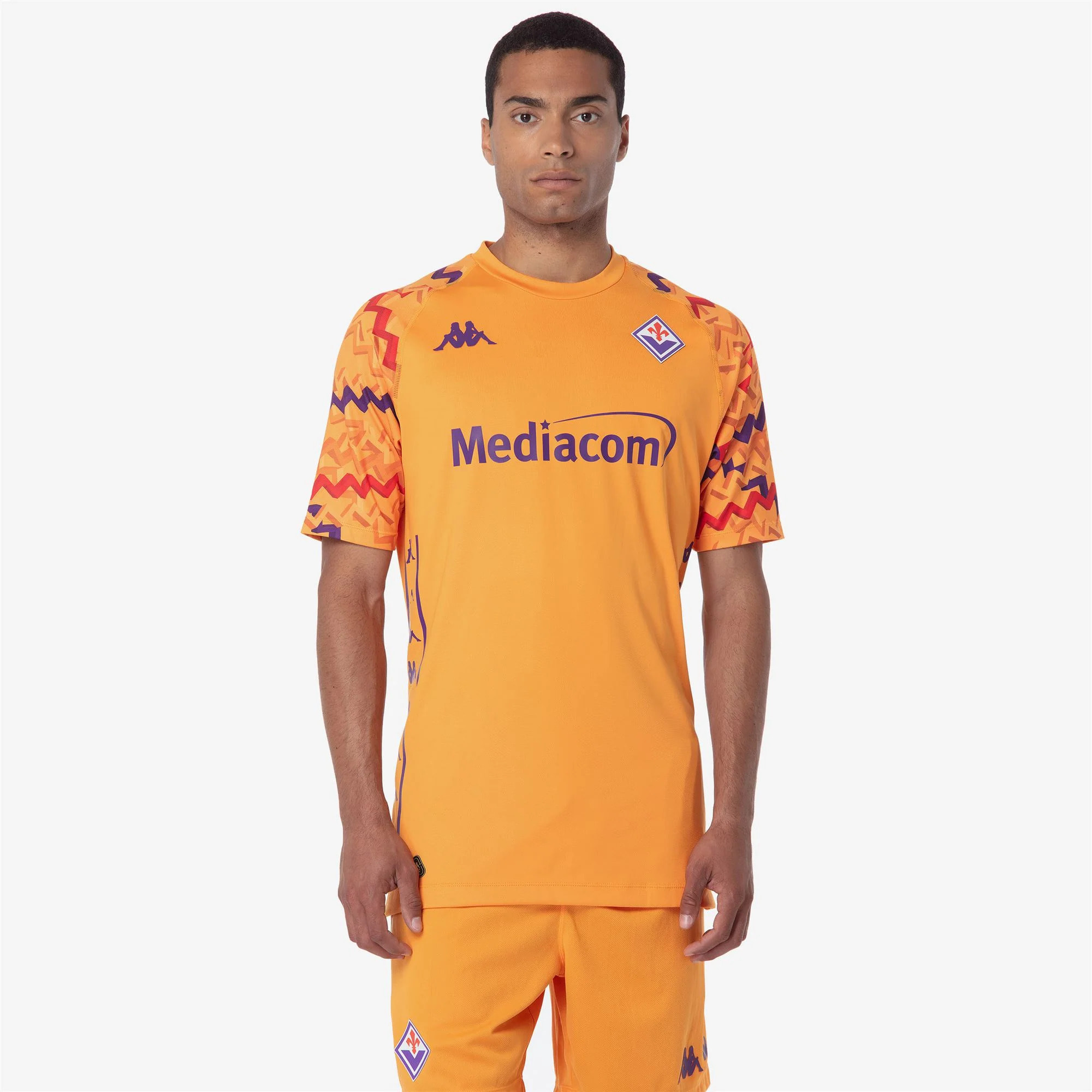 Kappa - Maglie gioco Uomo Arancione - Kombat Gk Pro 2025 Fiorentina