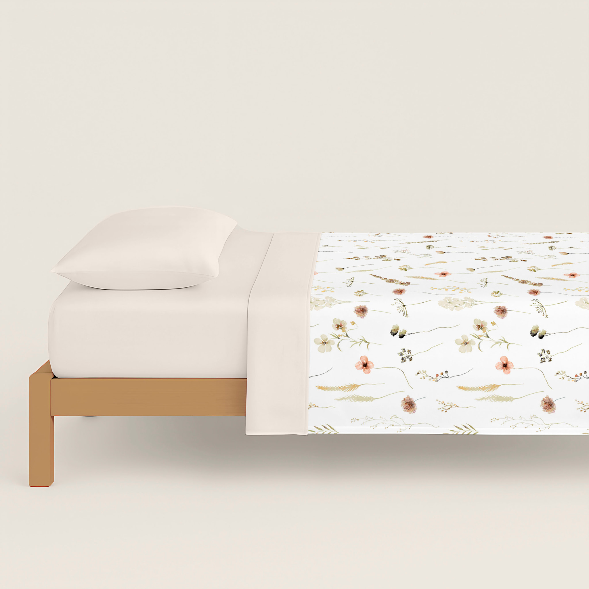 Funda Nórdica Estampada 2/3 piezas - 100% Microfibra Poliéster - Flower Net