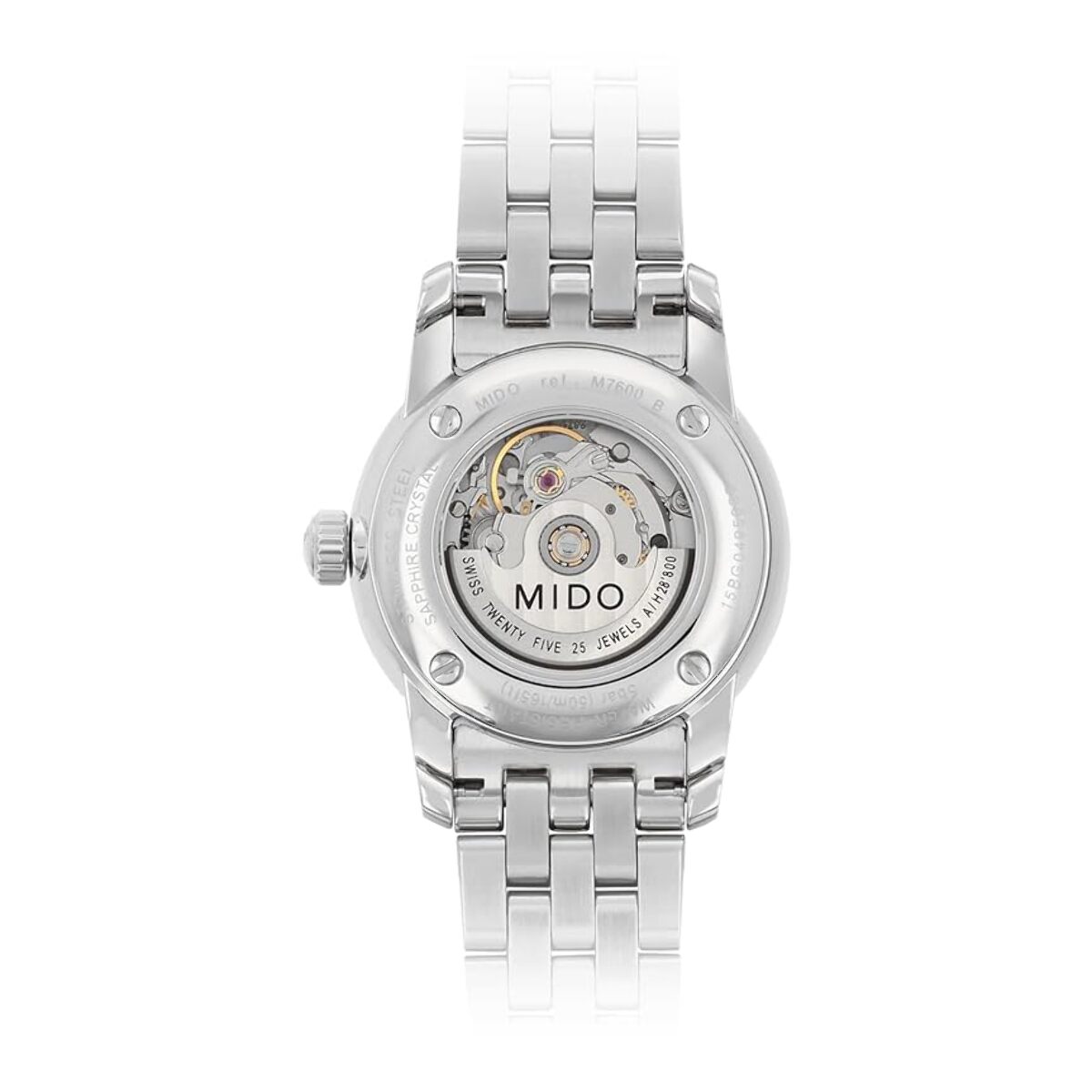 Reloj Mido M76004181 Mujer Analogico Automatico con Correa de Acero inoxidable
