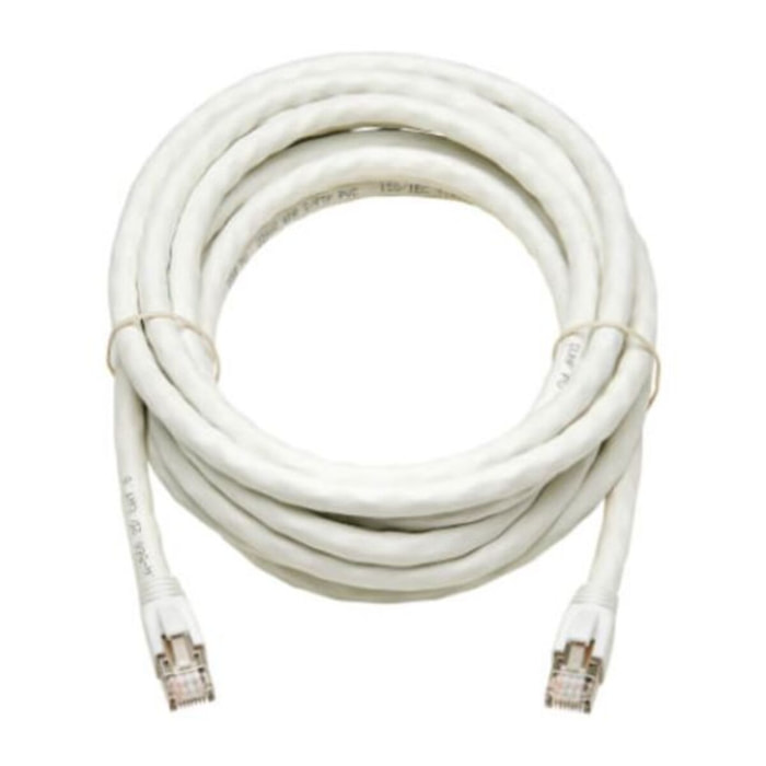 Câble Ethernet EATON RJ45 4.57M Droit CAT8 Blanc
