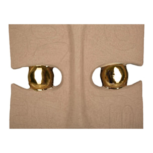 DECORAZIONE MURALE DAKAR COPPIA CM 20X6X40-14X5X32